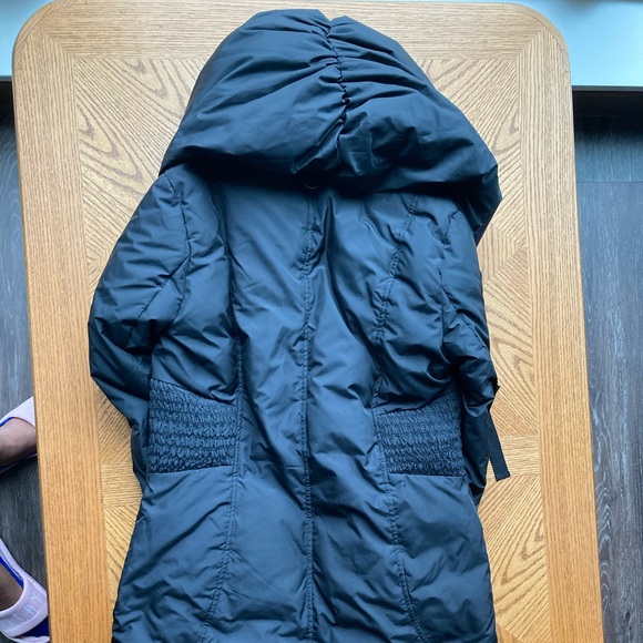 Tahari 'Elissa' Pillow Collar Hooded Down Puffer - Picture 5 of 7